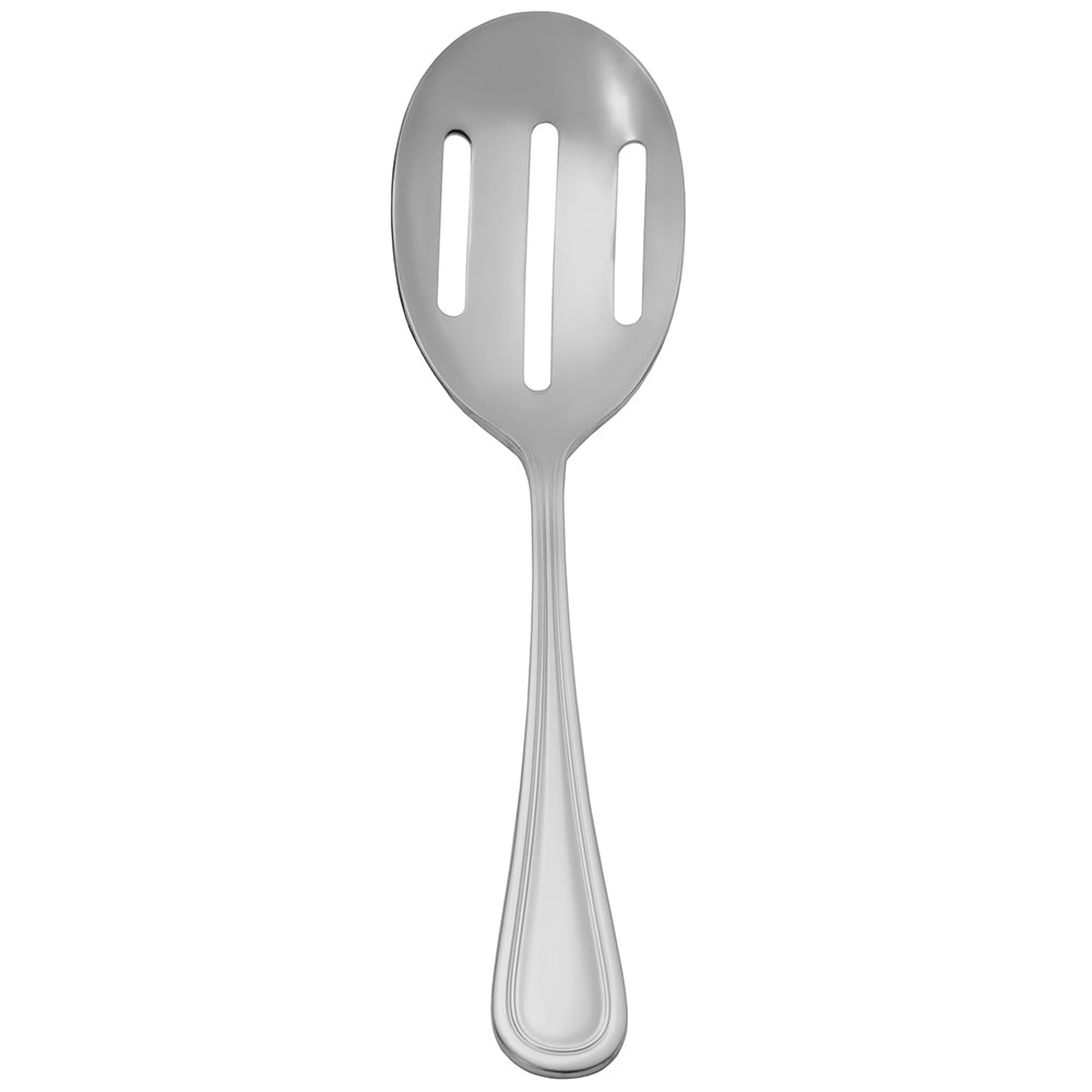 Update RE-114 8 3/4" Regency Slotted Serving Spoon - 18/8 ga Stainless