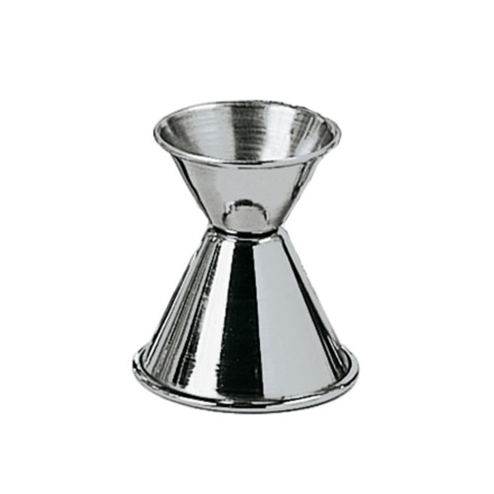 370-JI2 Double Jigger - 3/4 & 1 1/4 oz, Satin Stainless