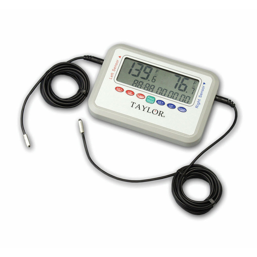 Taylor 9842FDA 4 3/4 Waterproof Digital Pocket Probe Thermometer