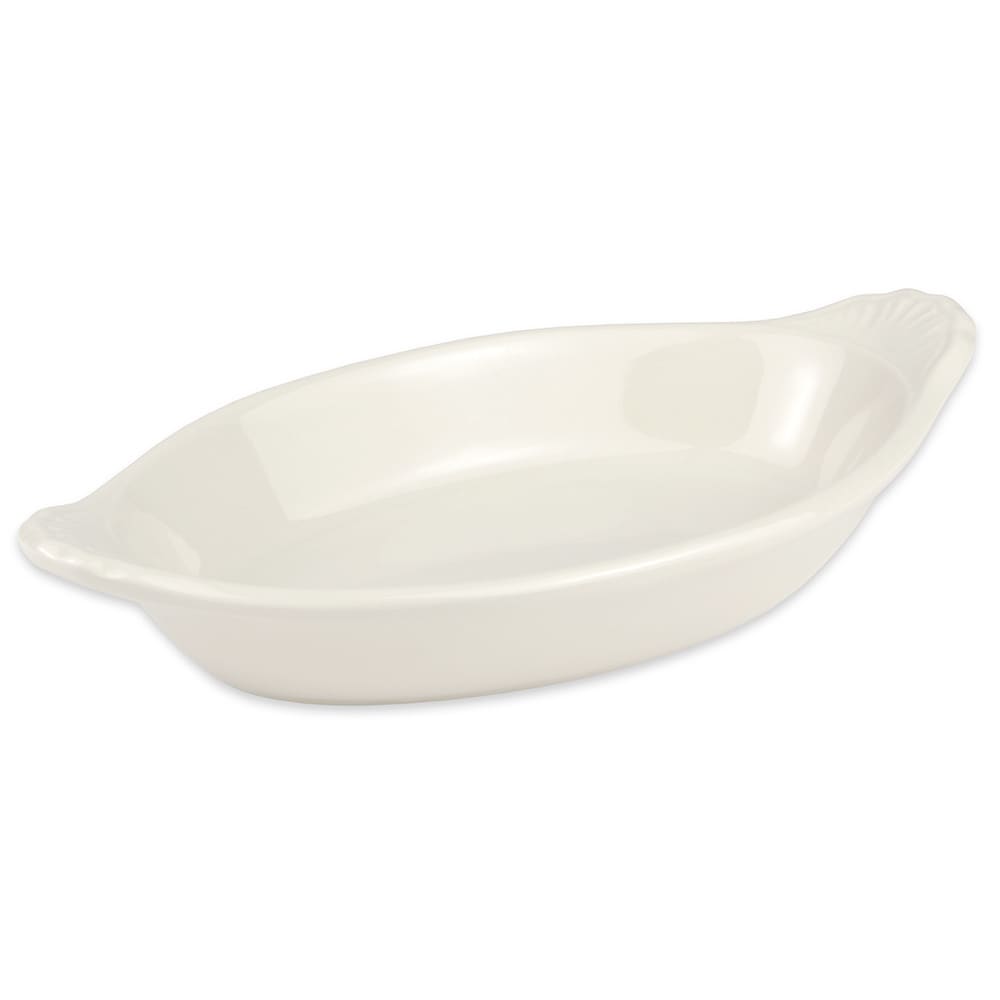 355-528WH 12 oz. Oval, China Rarebit, White