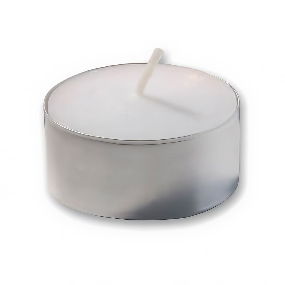 Hollowick TL7W-400 7 hr Metal Cup Tealight Candles