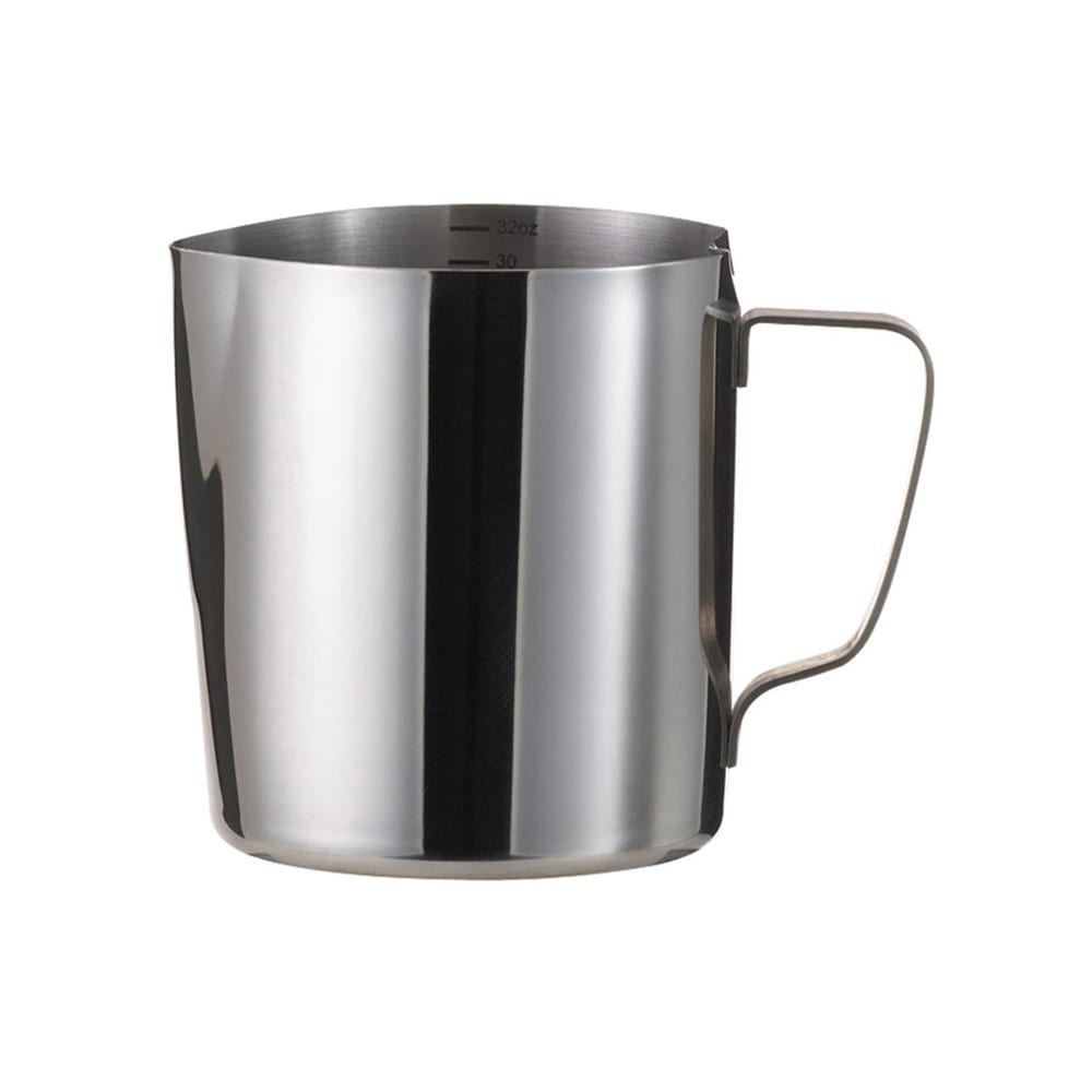 Service Ideas FROTH326 1 qt Creamer - Brushed Stainless Steel, Silver