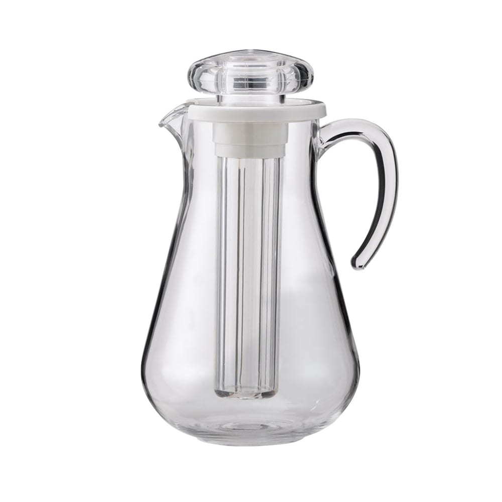 Service Ideas AWP19SB 1.9-liter Water Pitcher w/ Smooth Surface, Clear Acrylic