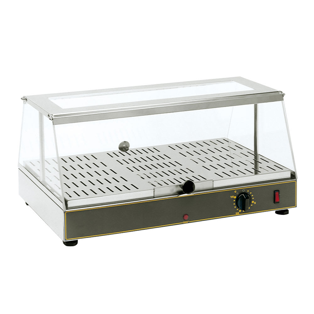 569-WD100 24" Self Service Countertop Heated Display Case - (1) Shelf, 120v