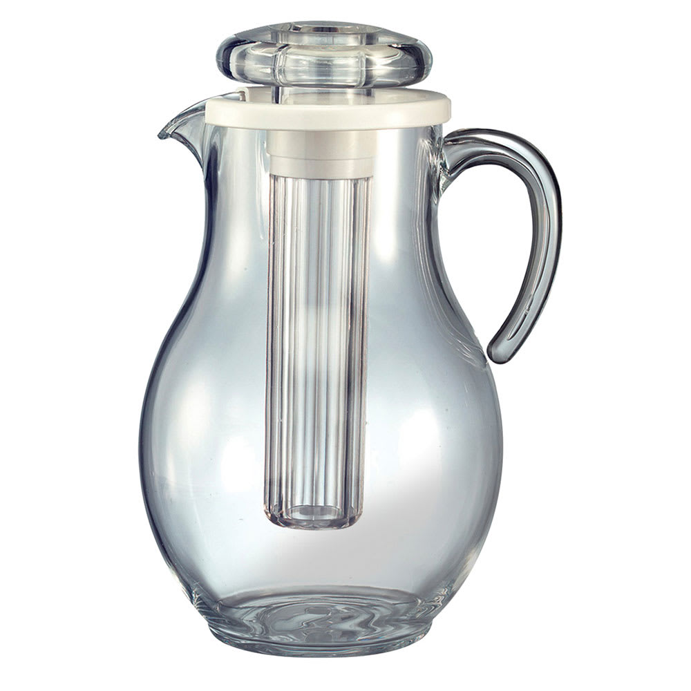 Service Ideas AWP33SB 3.3-liter Water Pitcher w/ Smooth Surface, Clear Acrylic