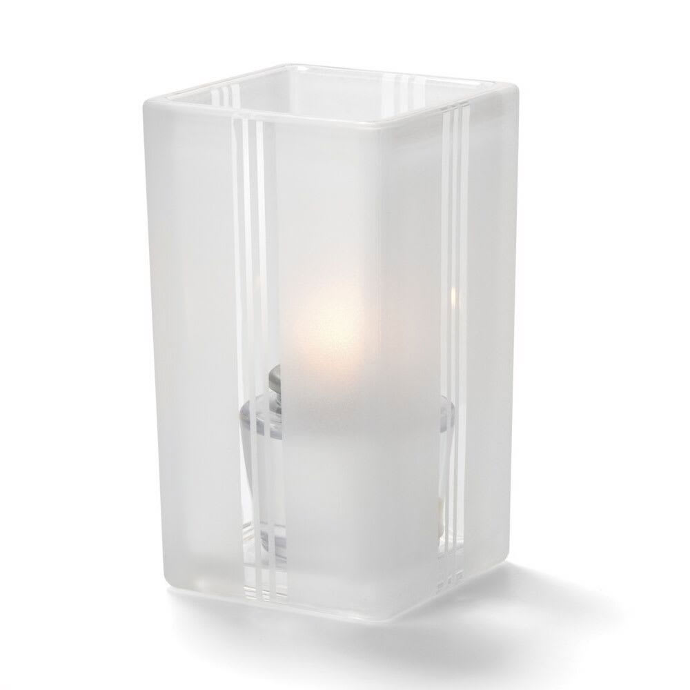 461-6179F Quad Votive Lamp For HD8 Or HD15, Clear Art Deco