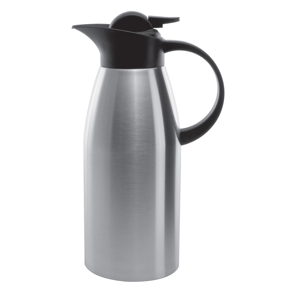 482-KVP1900 1 9/10 liter Stainless Touch Coffee Server, Brushed Stainless & Black