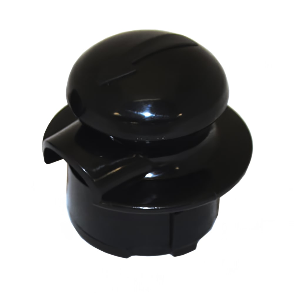 Service Ideas CGSTOP1 Stopper Lid For Classic Glass Carafe, Black