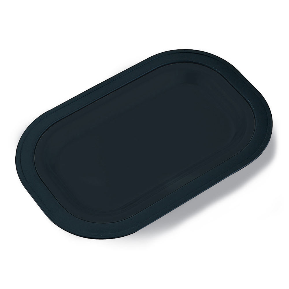 482-OT11BL Small Platter Base For OT11SS, Rectangular, Stackable, Black