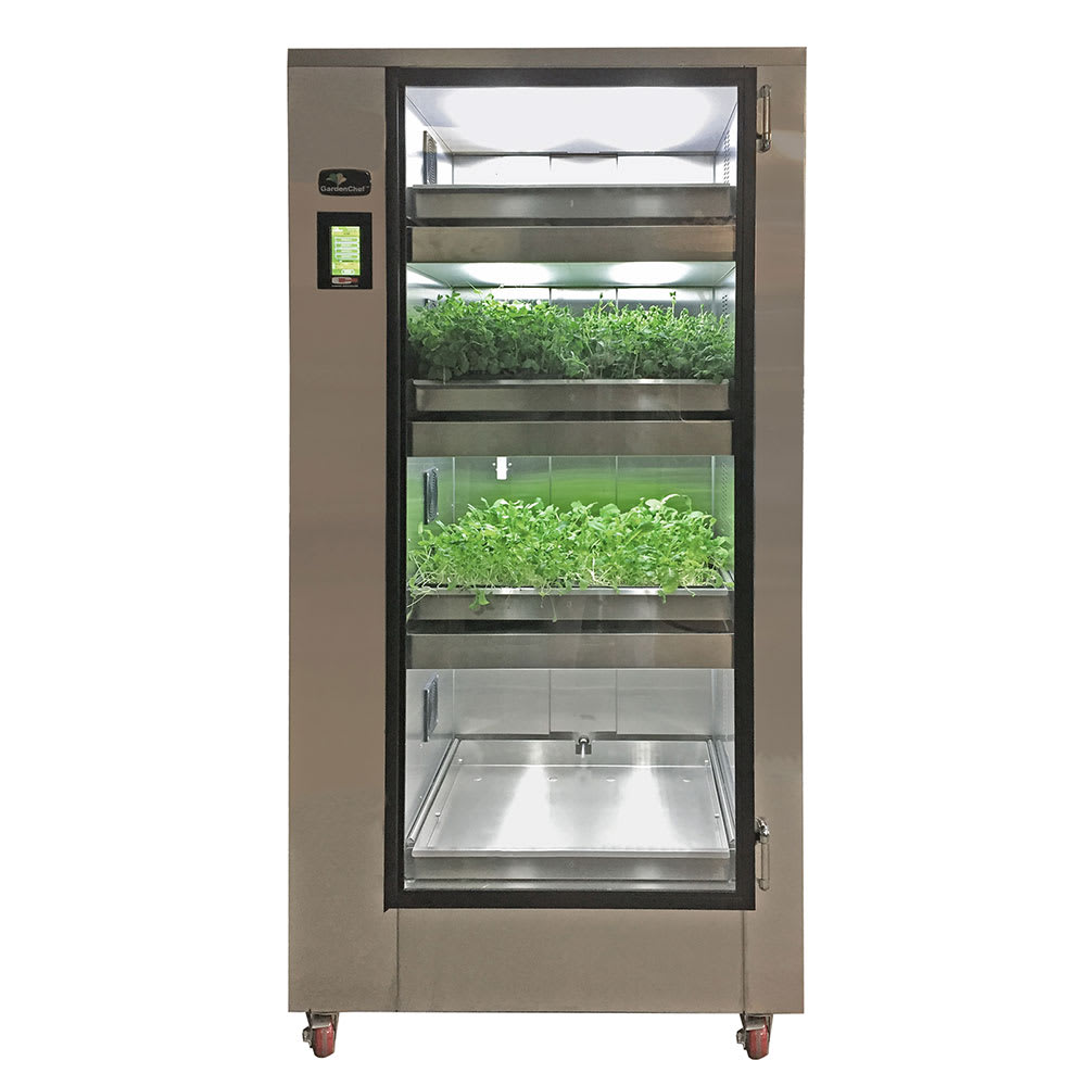 Carter-Hoffmann GC41 Full Height Non-Insulated Mobile Growing Cabinet w/ (8) Growing Flat Capacity, 120v