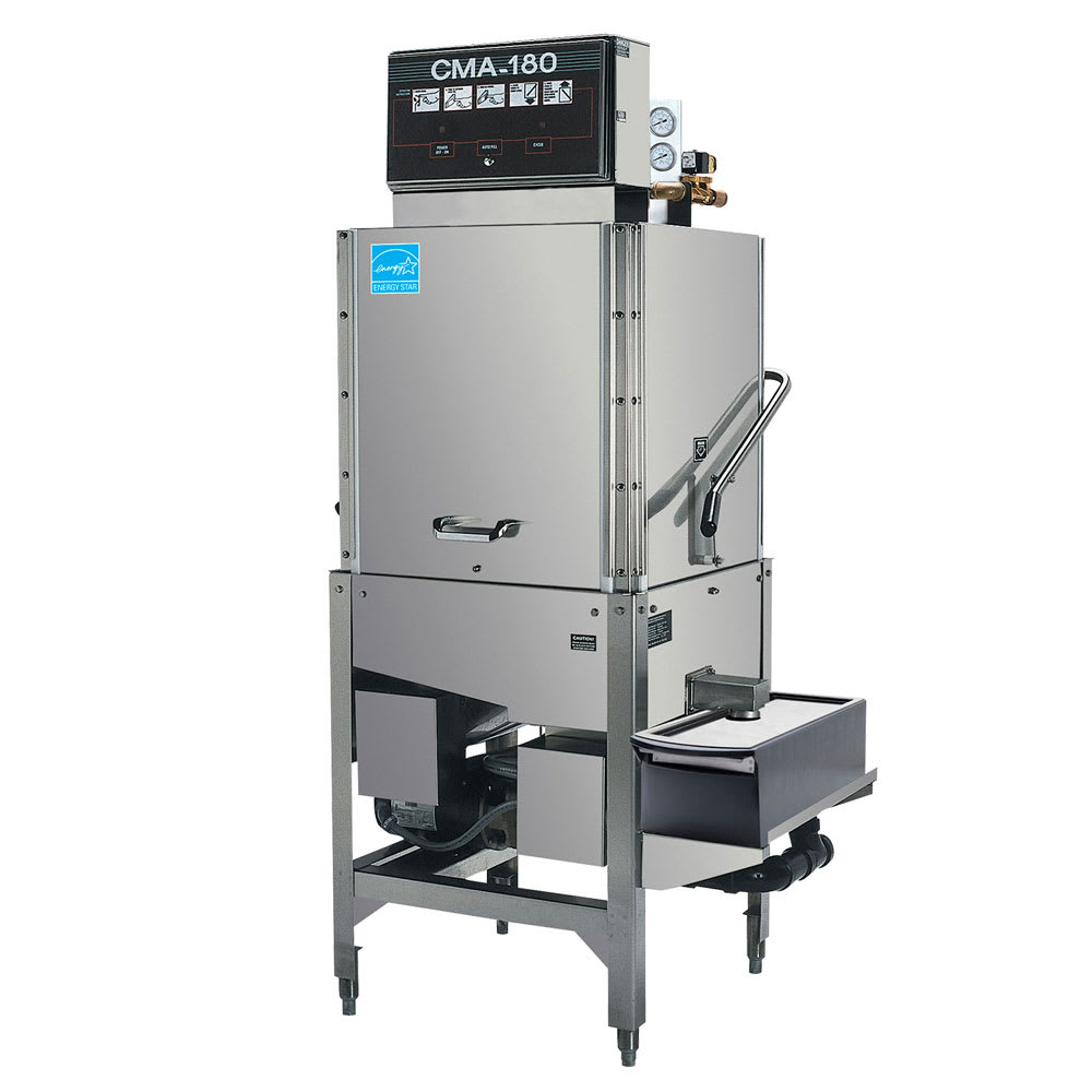 527-CMA180BS2081 Electric High Temp Door-Type Dishwasher w/ 60 Racks/hr Capacity, Built-in Booste...