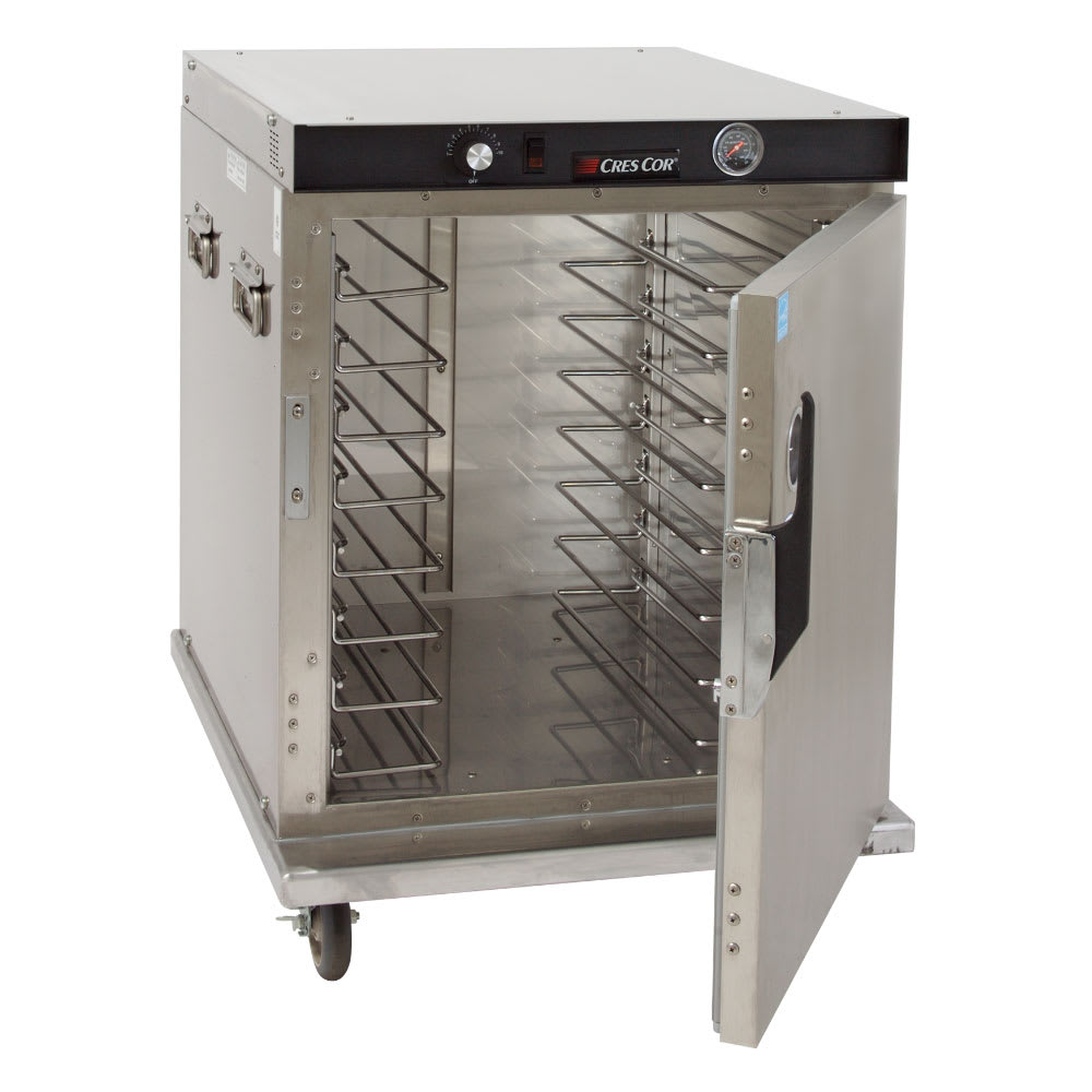 546-H339SSUA8C 1/2 Height Insulated Mobile Heated Cabinet w/ (8) Pan Capacity, 120v