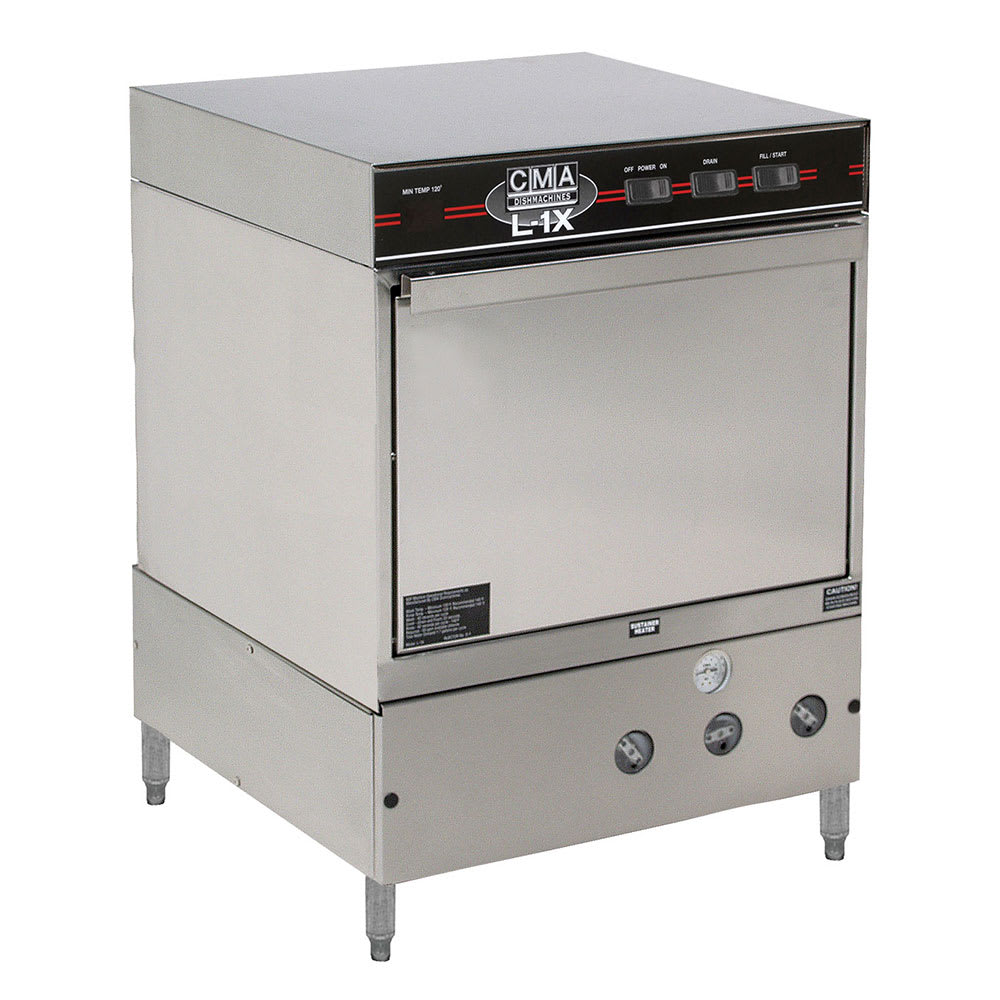527-L1XWHTR Low Temp Rack Undercounter Dishwasher w/ 30 Racks/hr Capacity, 115v