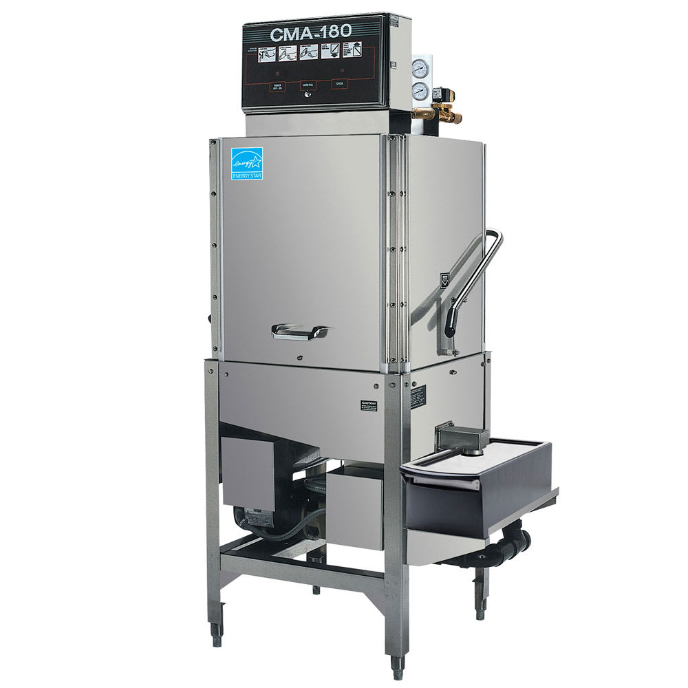 527-CMA180S2081 High Temp Door Type Dishwasher w/ 60 Racks/hr Capacity, 208v/1ph