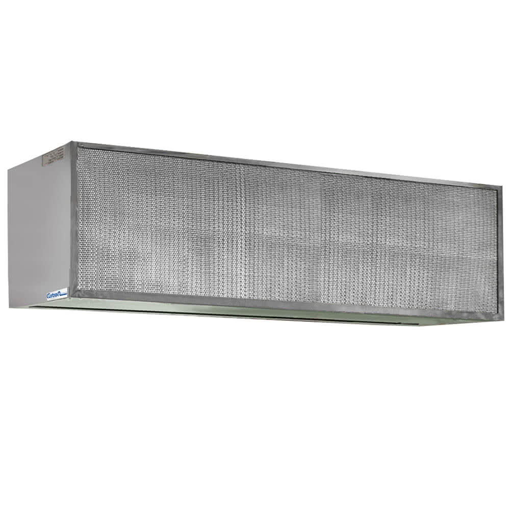 Curtron S-IBD-48-1 48" Insect Control Air Curtain for Commercial Back Door - (1) Speed, Aluminum