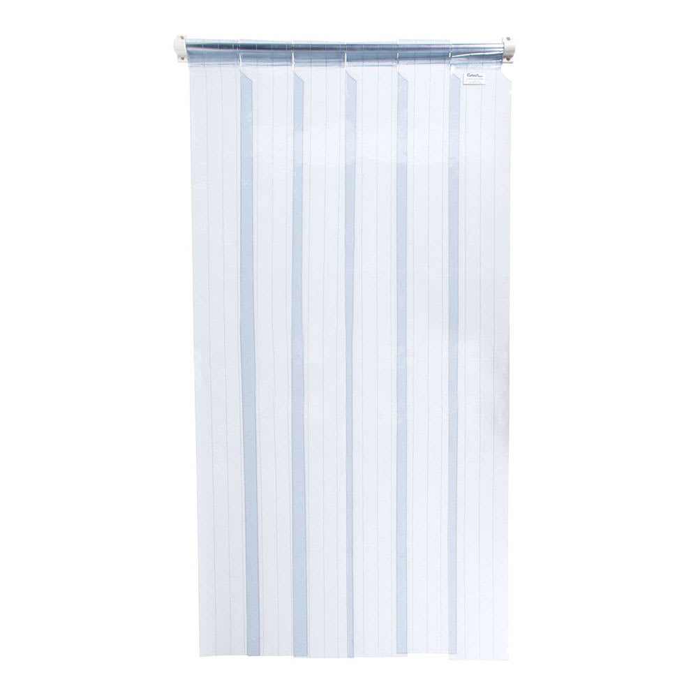 583-M108PR863PK 86" M-Series Replacement Strips - 8" Wide Strips, Looped-Top, PVC