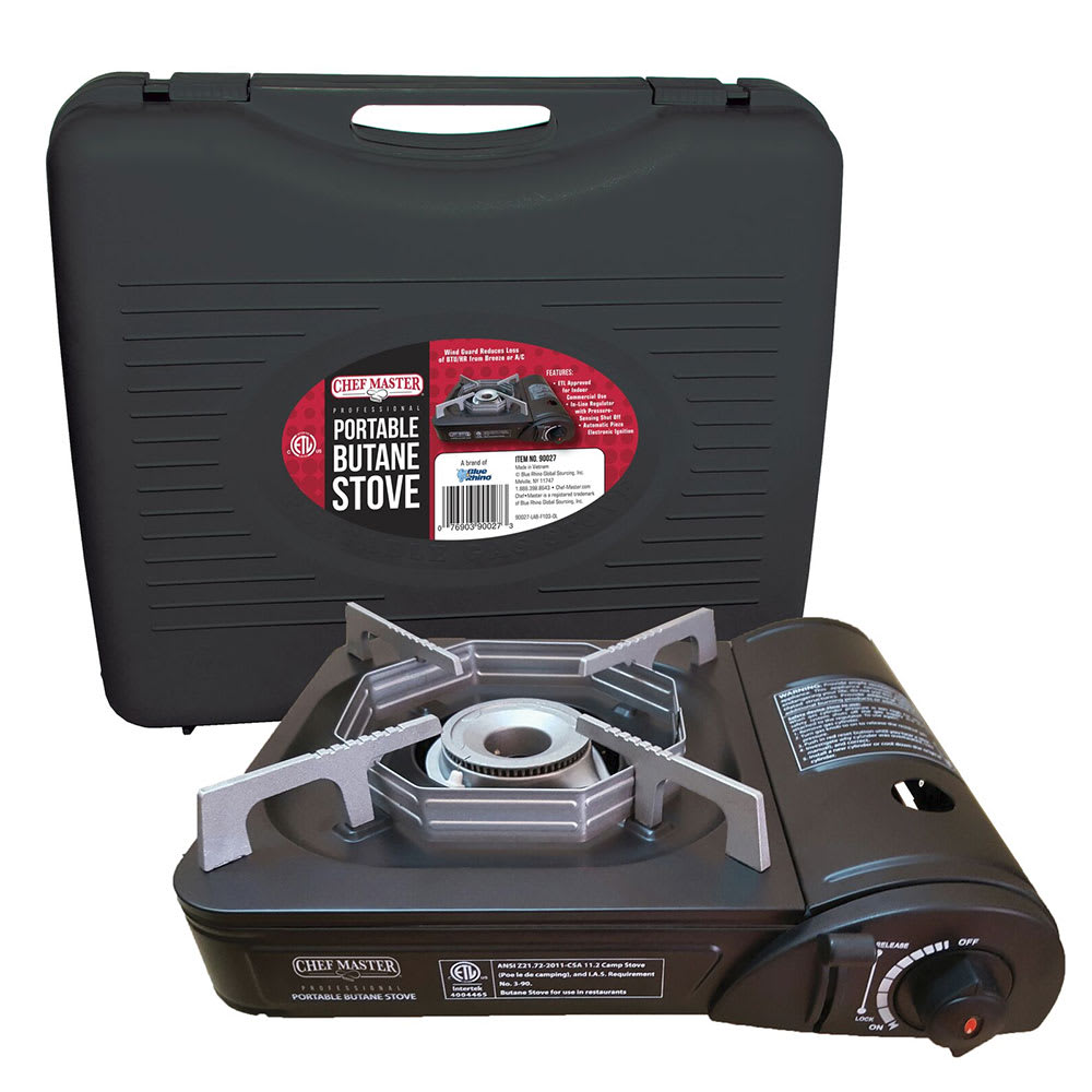 Sterno 50180 1-Burner Black Butane Countertop Range / Portable Stove -  9,000 BTU