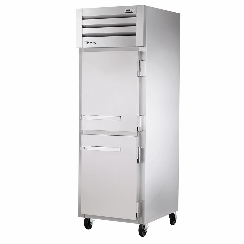598-STA1R2HS 27 1/2" One Section Reach In Refrigerator, 2 Right Hinge Solid Doors, 115v