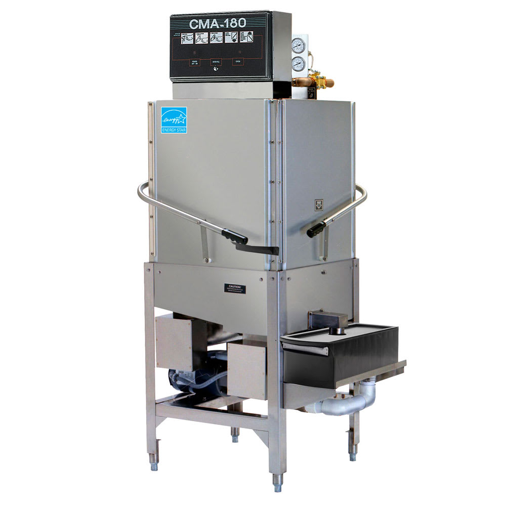 527-CMA180C2403 High Temp Door Type Dishwasher w/ 60 Racks/hr Capacity, 240v/3ph
