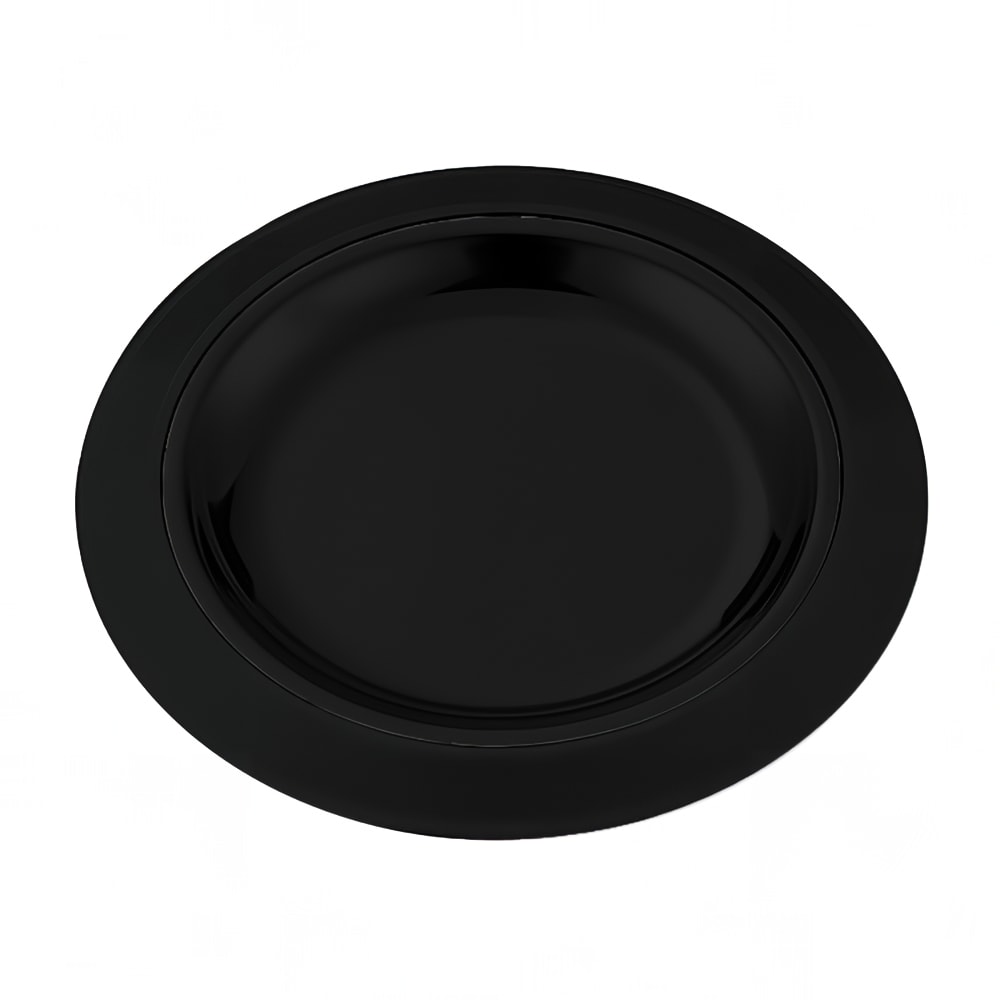 Service Ideas RT1025BL 10 1/4" Round Platter Base for RT1025SS Platters, Black