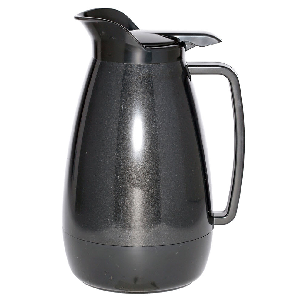 482-TS411BL 67 3/5 oz Flip Top Server w/ 3 hr Retention & Smooth Body, Black