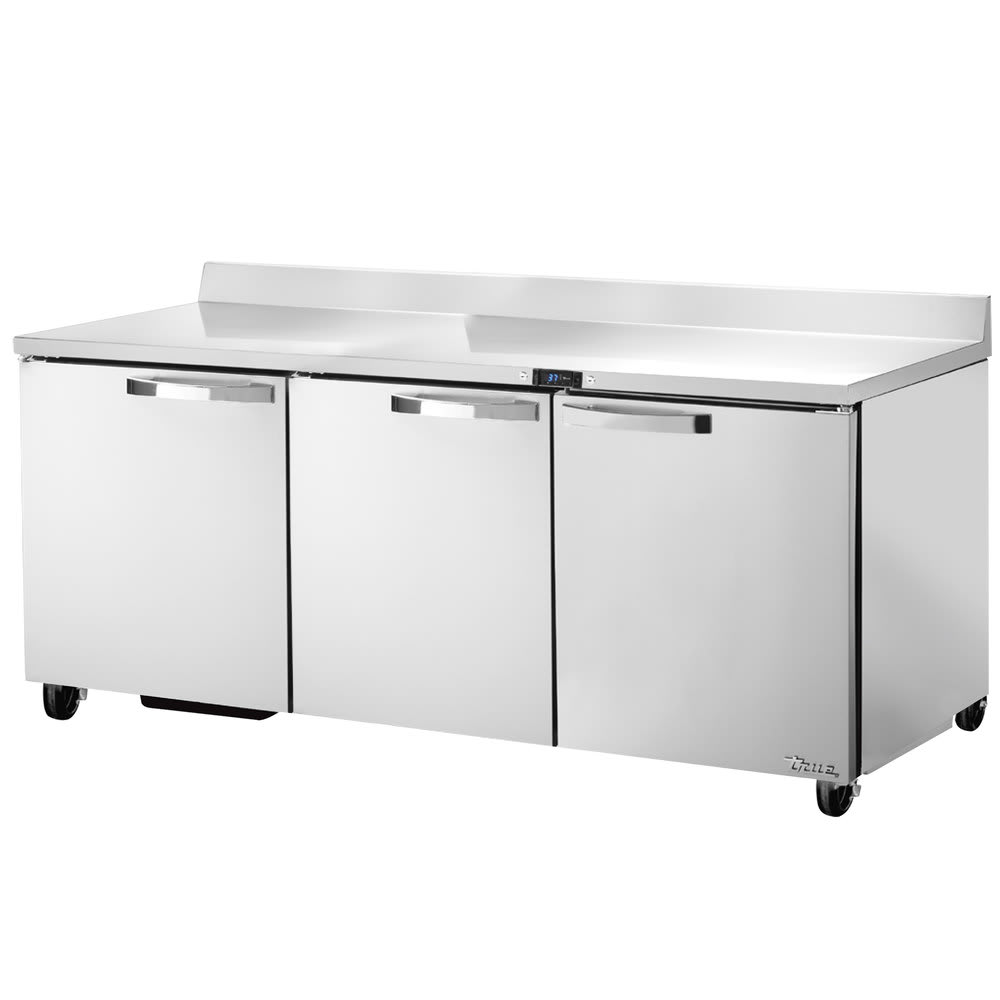 598-TWT72SPEC1 72" Worktop Refrigerator w/ (3) Sections & (3) Doors, 115v