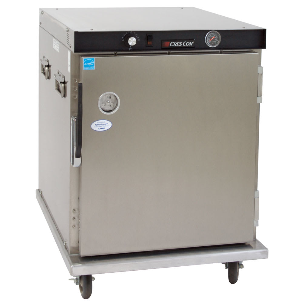 546-H339UA8C Half Height Insulated Mobile Heated Cabinet w/ 8 Pan Capacity - 120v