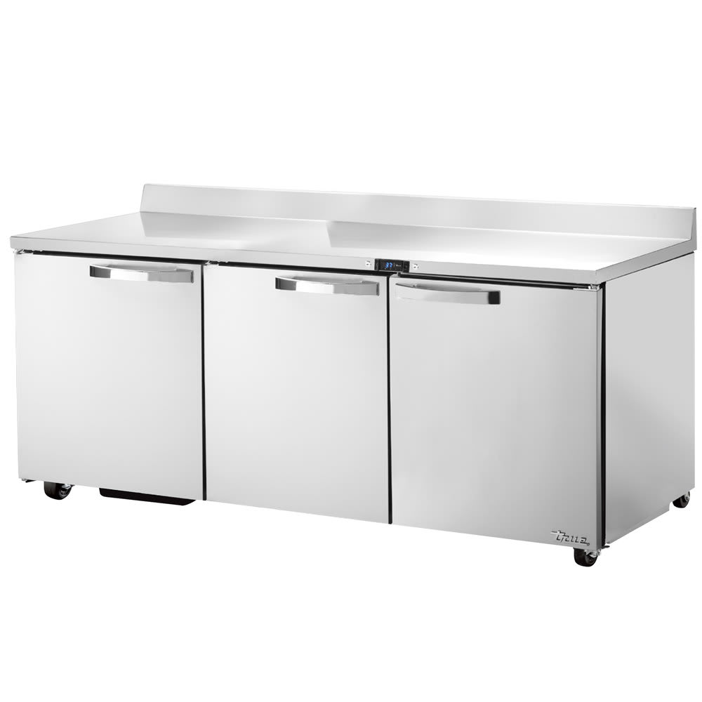 598-TWT72ADASPEC1 72" Worktop Refrigerator w/ (3) Sections & (3) Doors, 115v