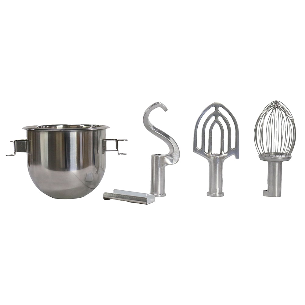 Globe XXACC4060 Adapter Kit w/ 40qt Bowl, Hook, Whip, & Beater for SP60 Mixer