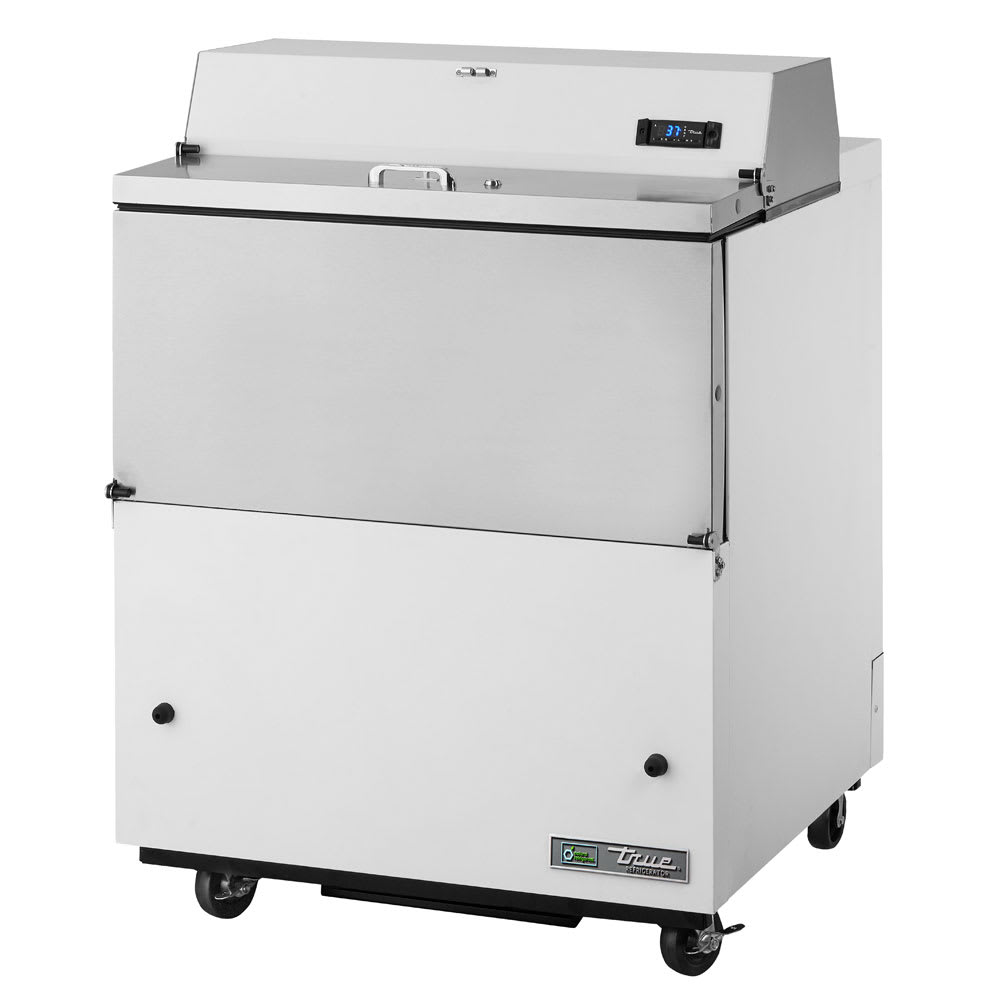 598-TMC34SS Milk Cooler w/ Top & Side Access - (512) Half Pint Carton Capacity, 115v