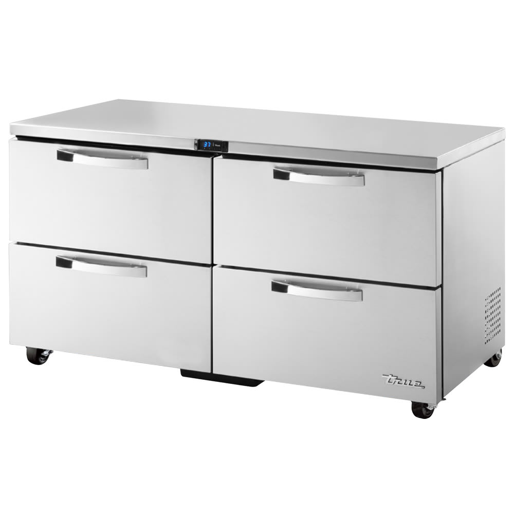 598-TUC60D4ADASPEC1 60" W Undercounter Refrigerator w/ (2) Sections & (4) Drawers, 115v