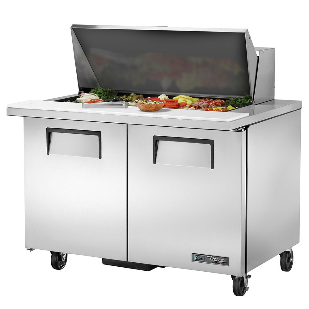 598-TSSU4818MB 48" TSSU Series Mega Top Sandwich/Salad Prep Table w/ Refrigerated Base, 115v