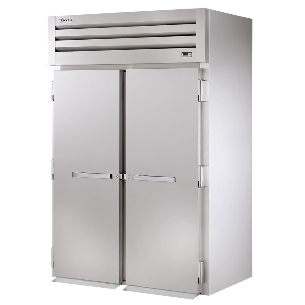 598-STG2RRT2S2S 68" Two Section Roll Thru Refrigerator, (4) Left/Right Hinge Solid Doors, 11...