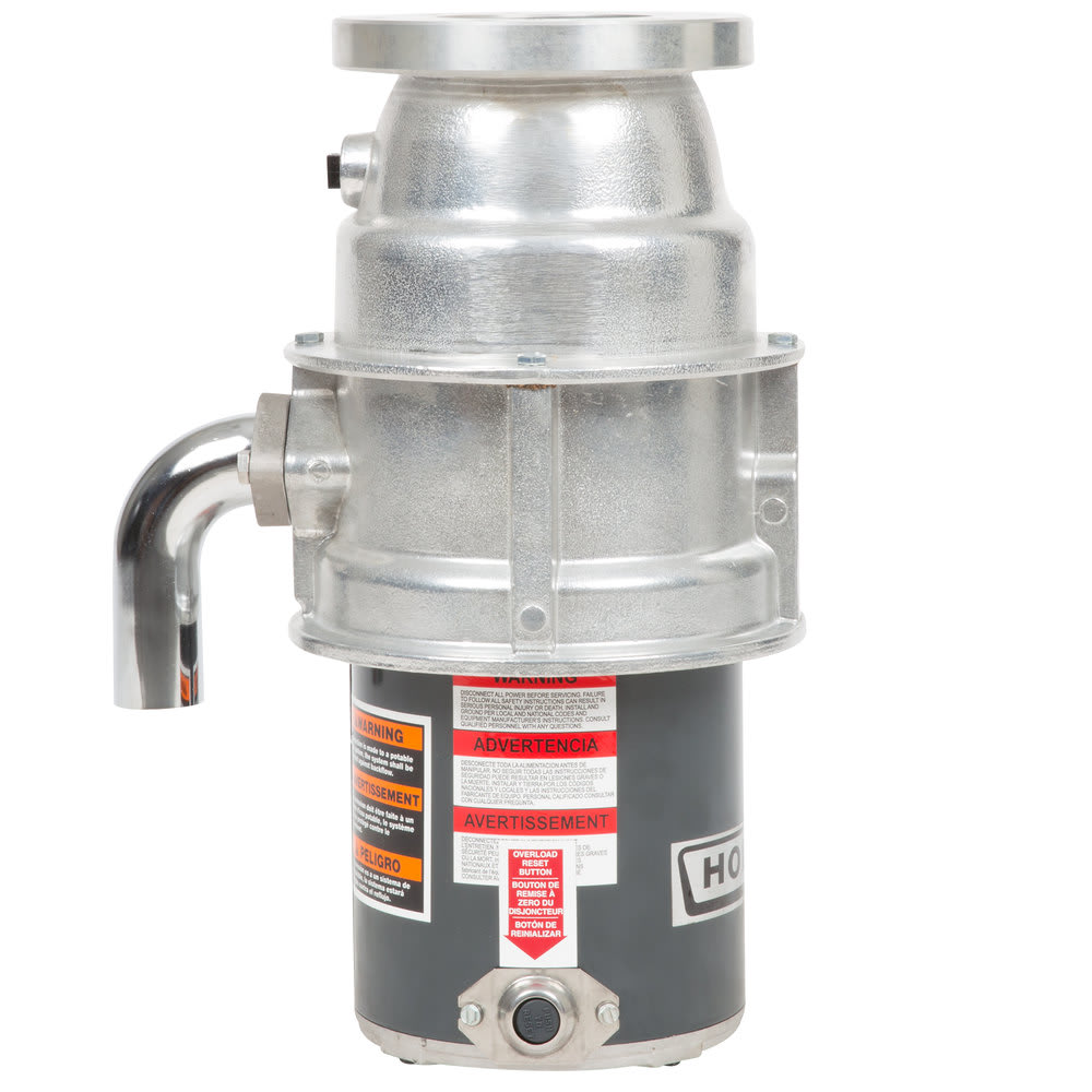 617-FD4751 Garbage Disposer w/ Short Upper Housing - 3/4 HP, 208-240/480v/3ph