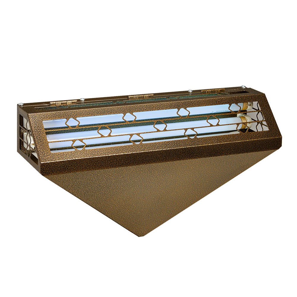 583-120150GOLD Decorative Silent Fly Trap w/ 1,800 sq ft Coverage - Gold, 120v