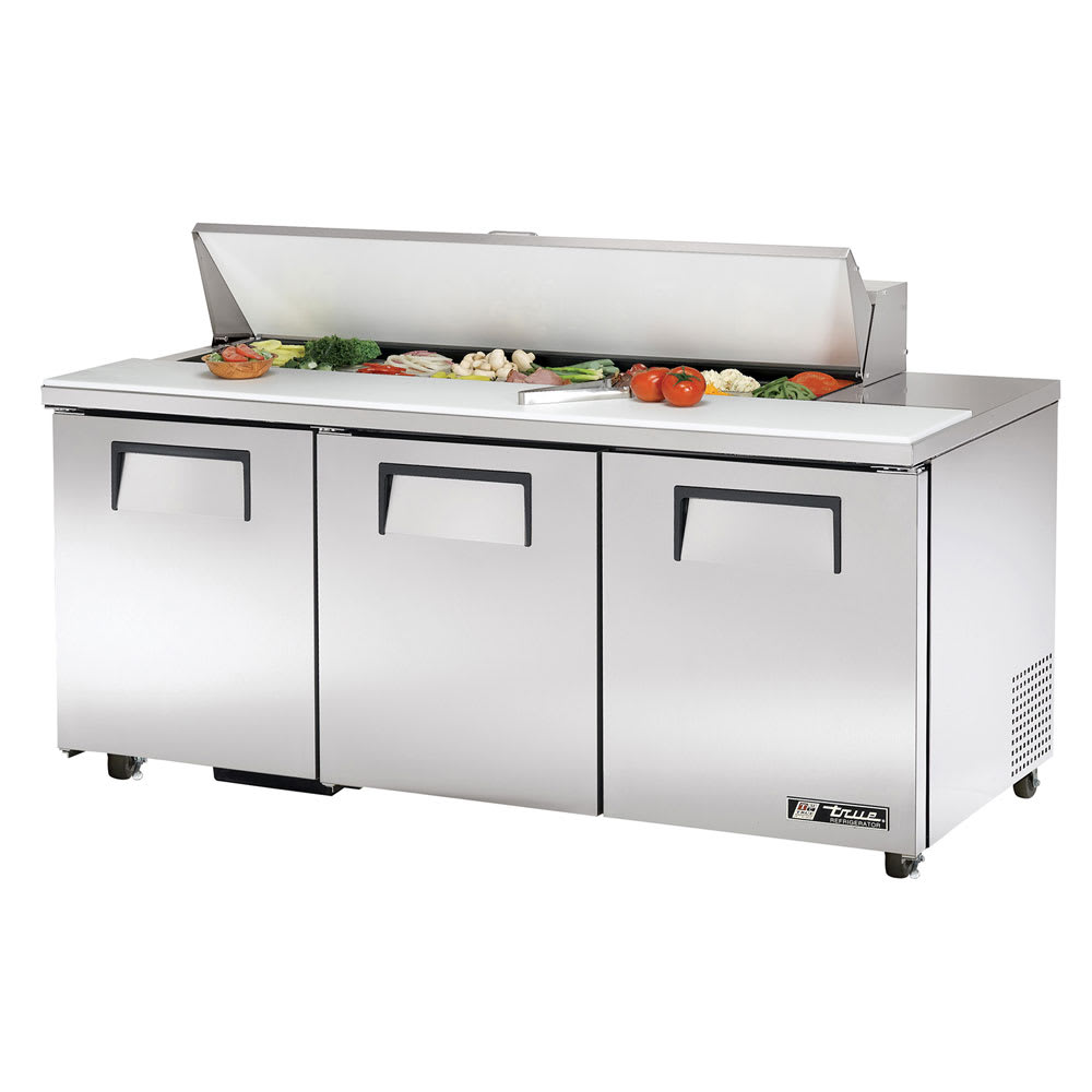 598-TSSU7216ADA 72" TSSU Series Sandwich/Salad Prep Table w/ Refrigerated Base, 115v