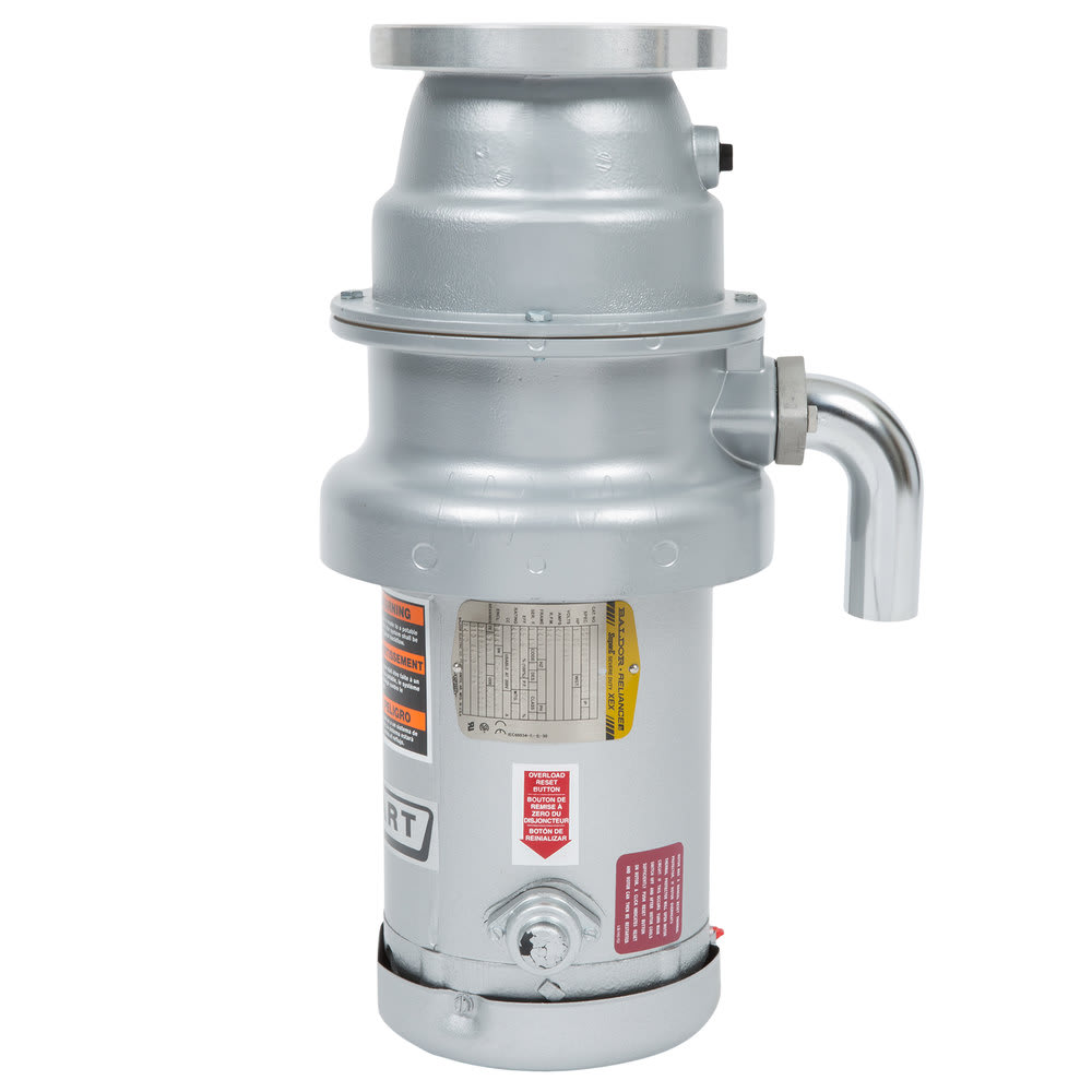 617-FD41251 Garbage Disposer w/ Short Upper Housing - 1 1/4 HP, 208-240/480v/3ph