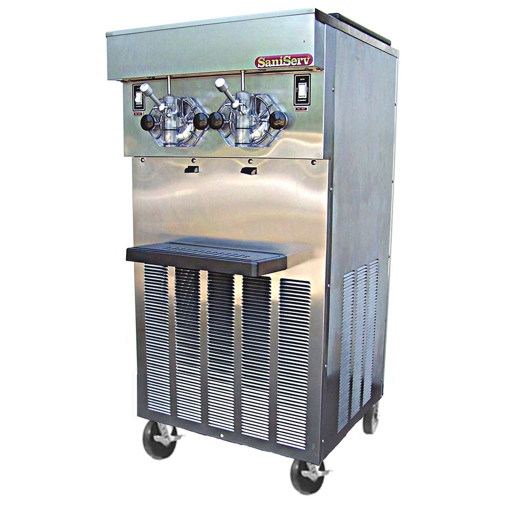 636-624T Floor Model Shake Freezer, 2 Head, 2 HP Compressor, 208 230/60/1, NSF