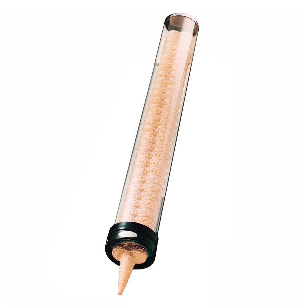 623-1007710 Mounted Ice Cream Cone Dispenser - Plastic, Clear