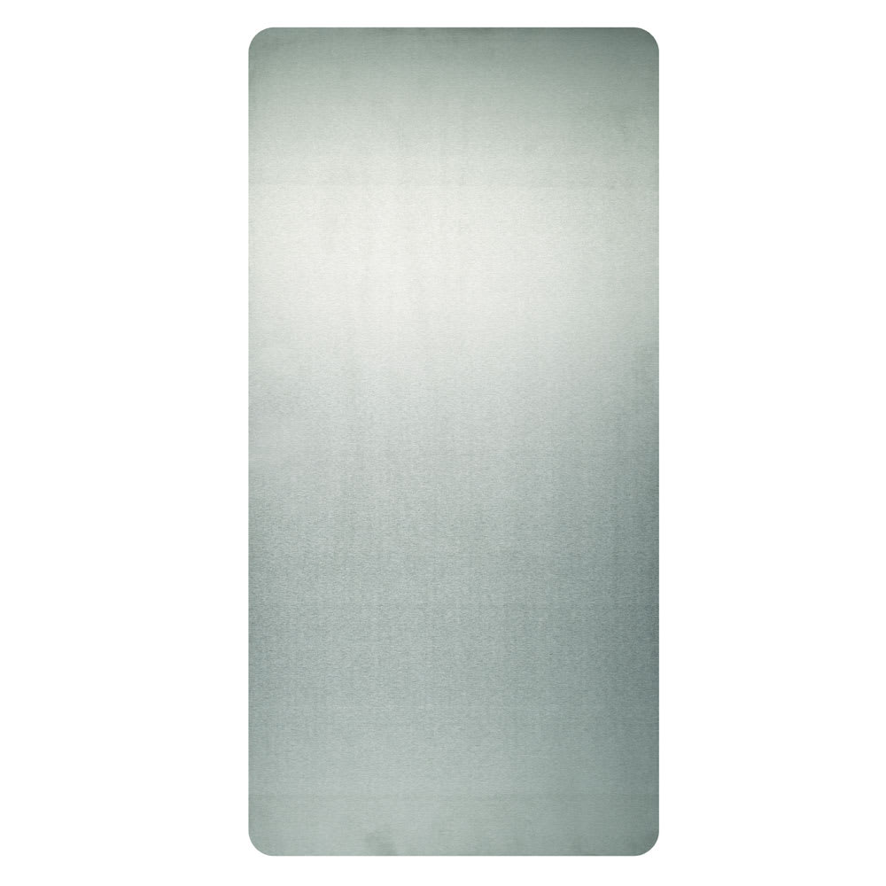 Excel Dryer 89S Wall Guard for Xlerator Hand Dryers - 31 3/4" x 15 3/4", Brushed Stainless Steel