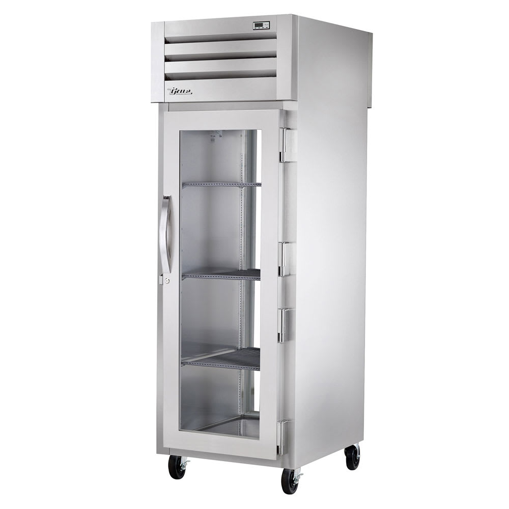 598-STG1R1G 27 1/2" One Section Reach In Refrigerator, (1) Right Hinge Glass Door, 115v