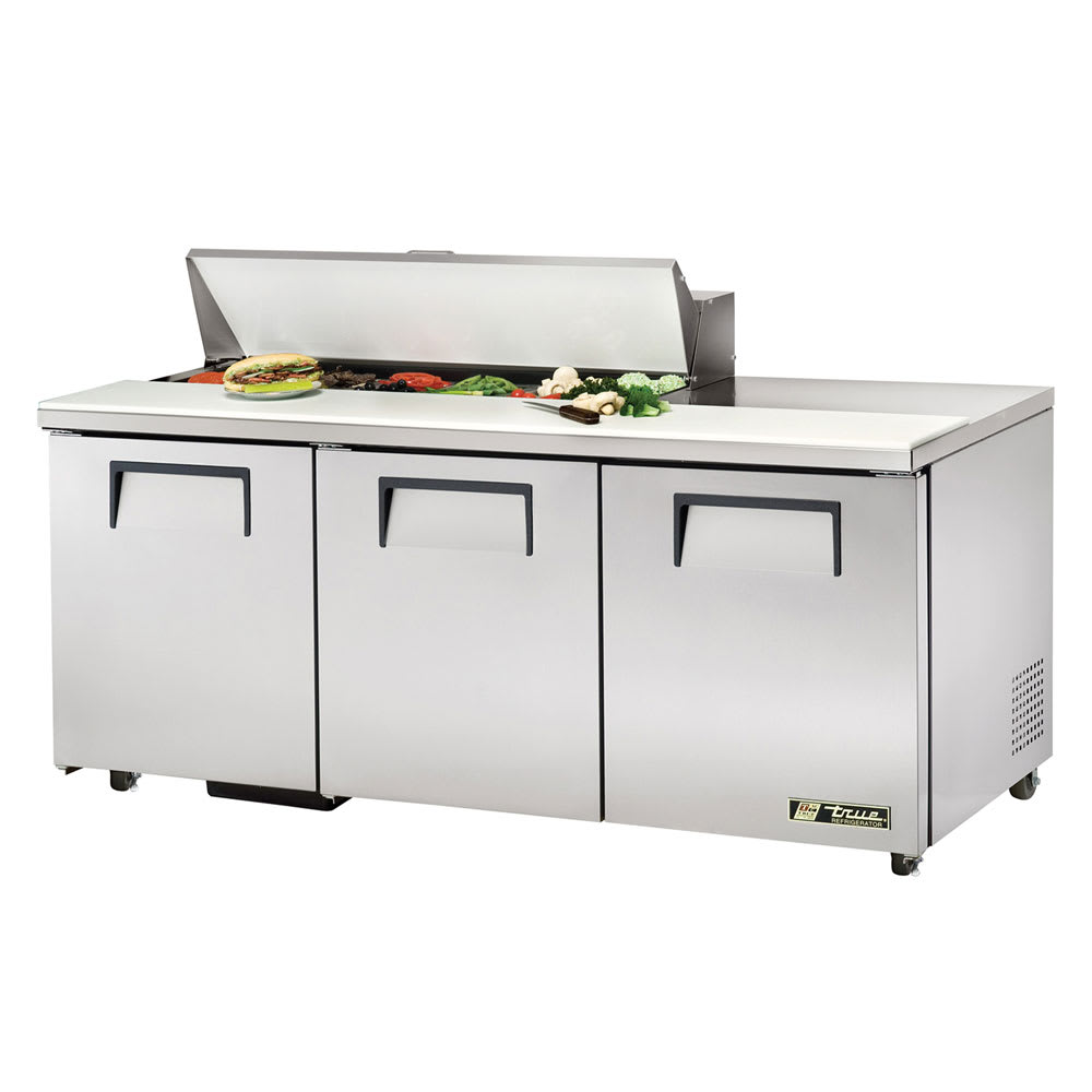 598-TSSU7212ADA 72" TSSU Series Sandwich/Salad Prep Table w/ Refrigerated Base, 115v