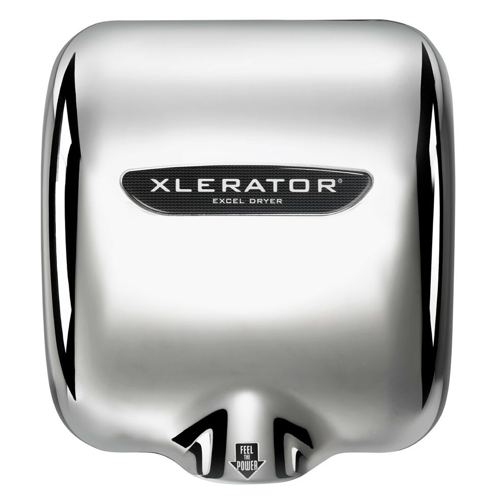 635-XLC11N110120 Automatic Hand Dryer w/ Noise Reduction & 8 Second Dry Time - Chrome, 110 12...