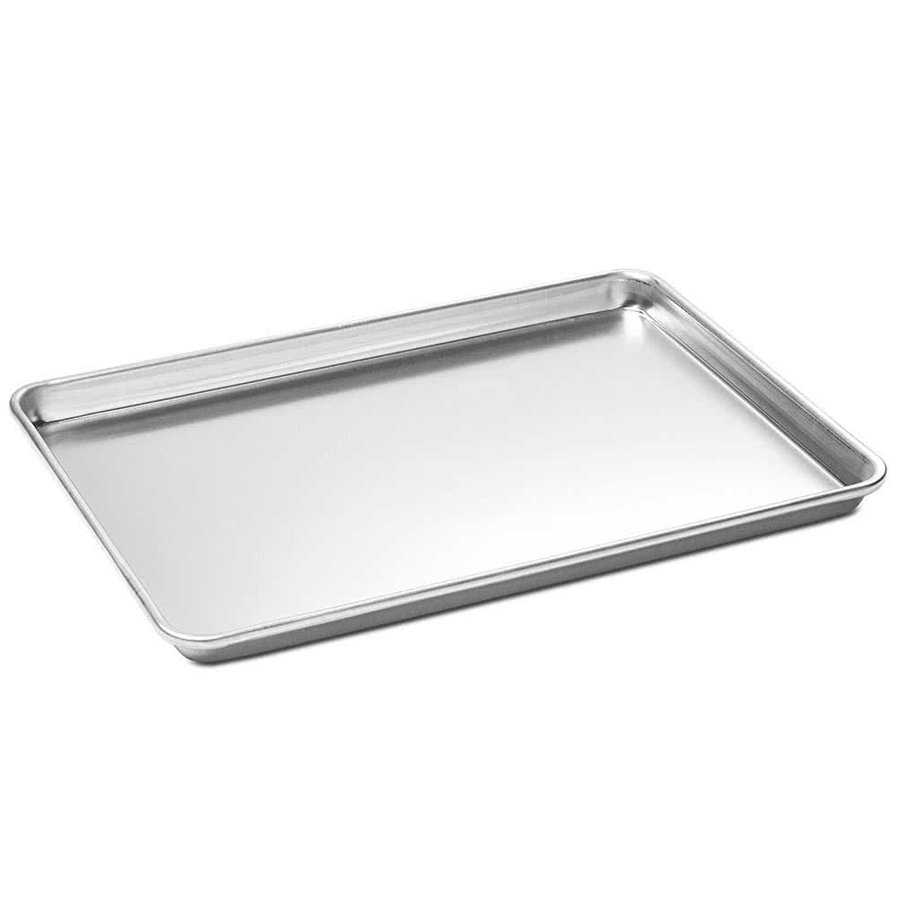 624-5303 1/2 Half Size Bun / Sheet Pan - 17 3/4" x 13" x 1", Aluminum