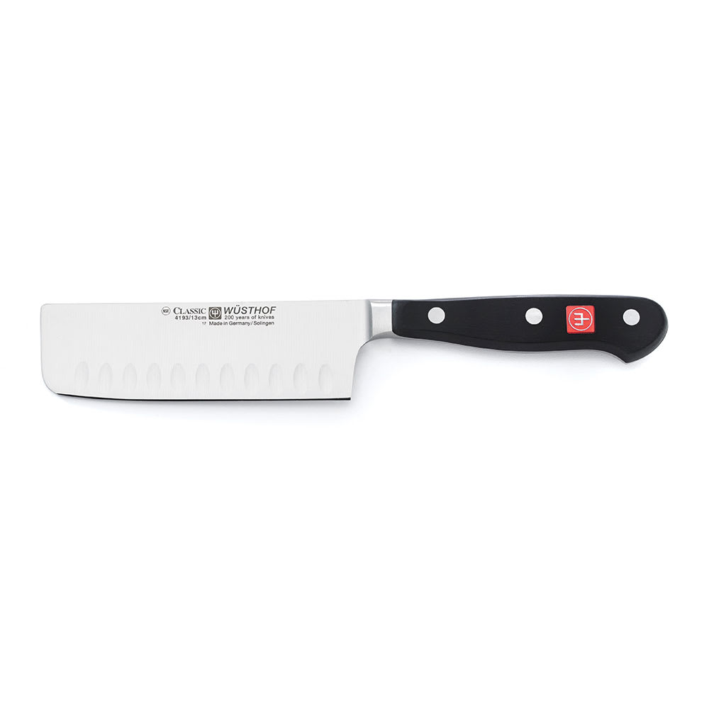 618-41937 7" Nakiri Knife - Hollow Edge, Full Tang, Forged