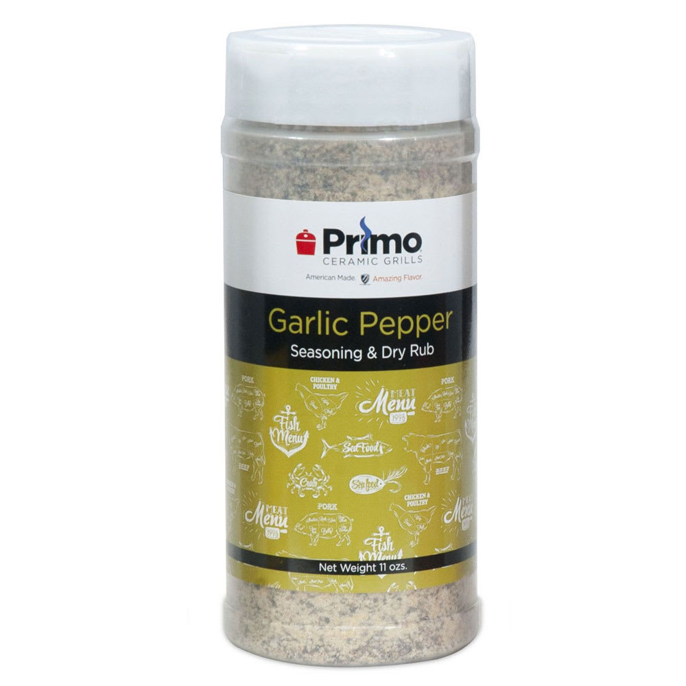 Primo PG00504 11 oz John Henry Garlic Pepper Spice (PRM504)