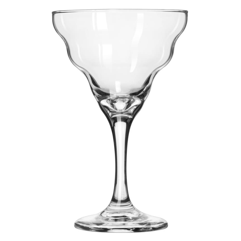 634-3429 12 oz Splash Margarita Glass - Safedge Rim & Foot