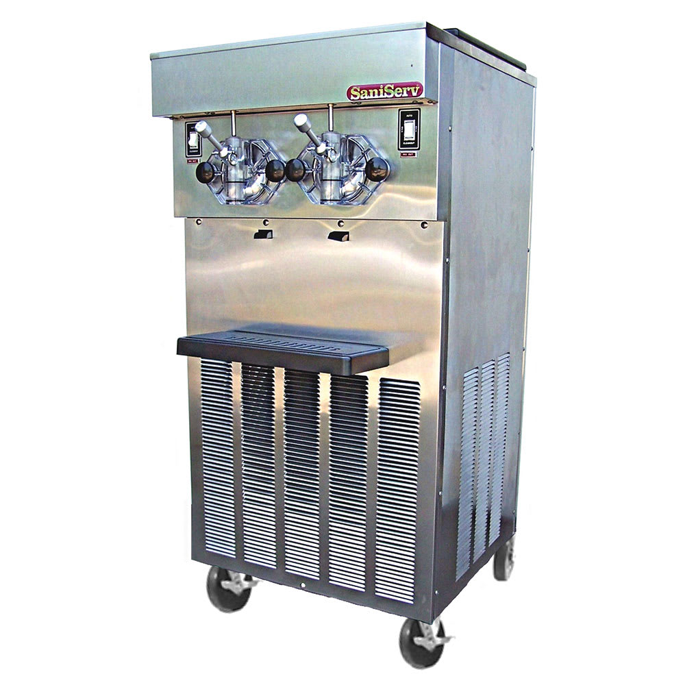 636-824T Soft Serve/Shake Combo Freezer, 2 Heads, 2 HP, 208 230/60/1 V