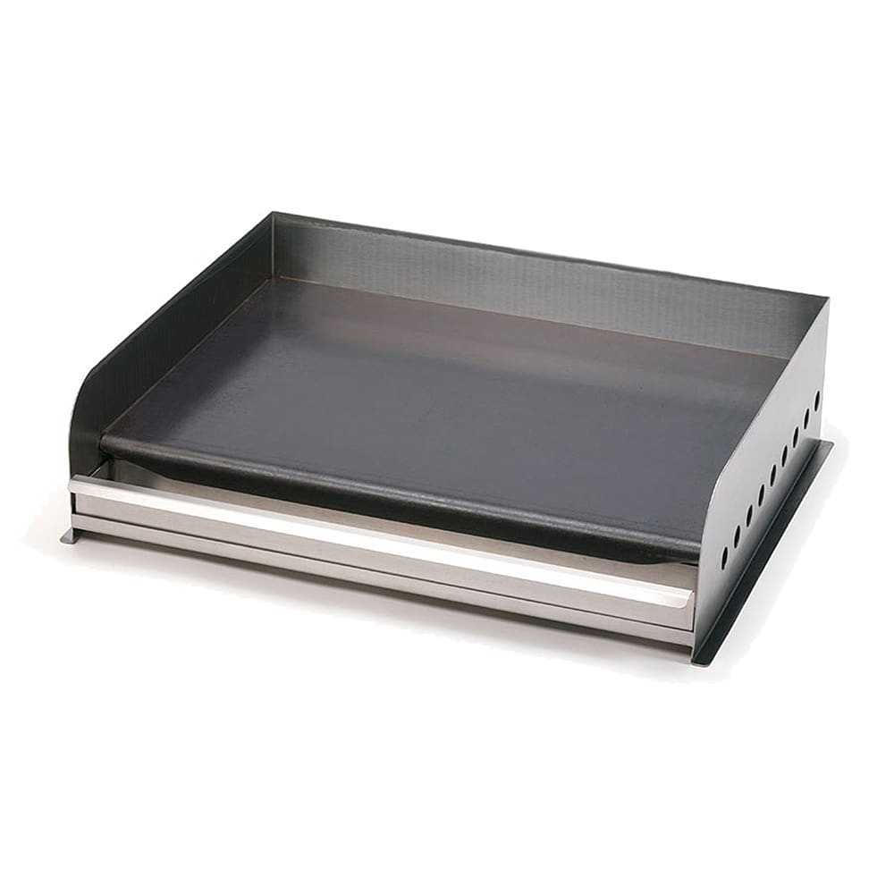 Crown Verity CV-PGRID-30 Removable Griddle w/ 5/16" Steel Plate For 30" Grills