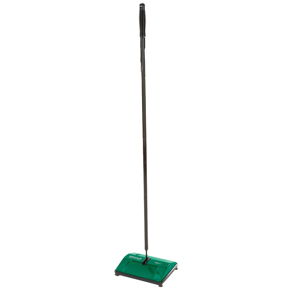 856-BG25 9 1/2" Sweeper w/ Single Nylon Brush, Green
